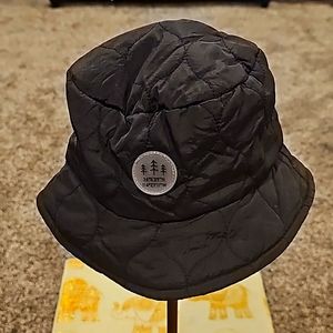 Zara Kids Black Reflective Quilted Bucket Hat(2-5yrs)